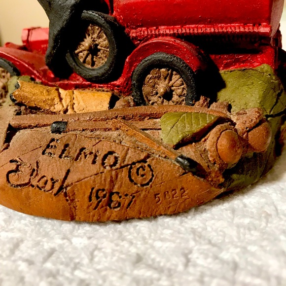 Tom Clarke Gnome ELMO the Fireman 1987 #5822 - Picture 8 of 8